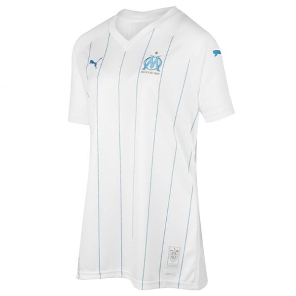 Trikot Marseille Heim Damen 2019-20 Weiß